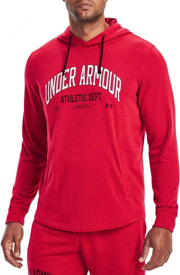 Sweatshirt à capuche Under Armour UA Rival Try Athlc Dept HD-RED