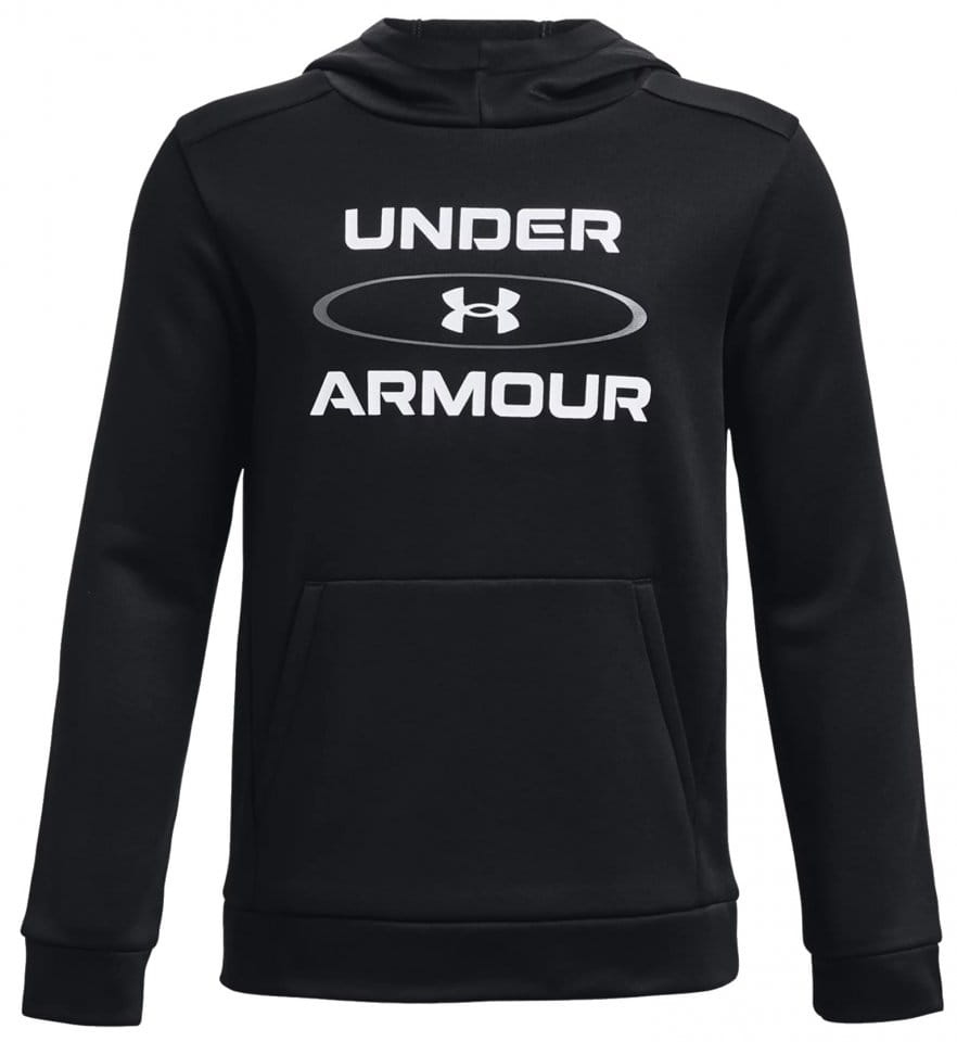 Sweatshirt à capuche Under UA Armour Fleece Graphic HD-BLK
