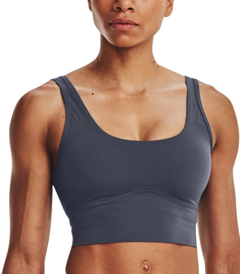 Débardeurs Under Armour Meridian Fitted Crop Tank-GRY