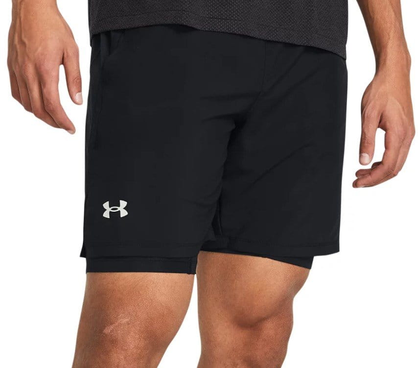 Boxers Under Armour UA LAUNCH 7'' 2-IN-1 SHORTS-BLK