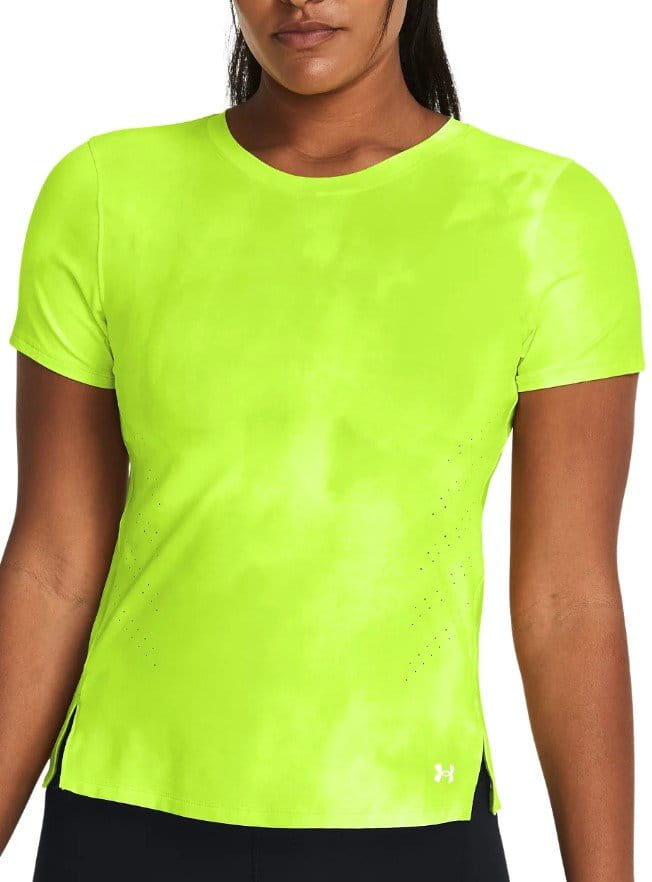 Tee-shirt Under Armour UA Launch Elite Printed SS-GRN