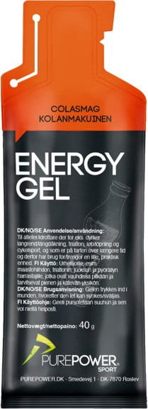 Gels énergétiques Pure Power Energy Gel Cola 40 g