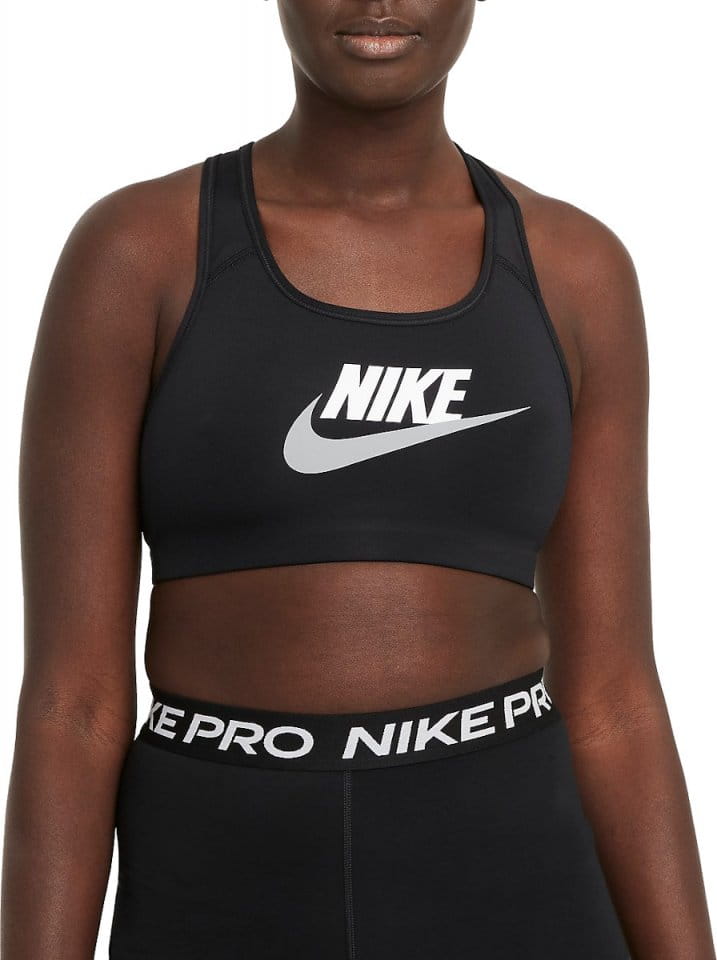 Soutien-gorge Nike Dri-FIT Swoosh Women s Medium-Support Non-Padded Graphic Sports Bra